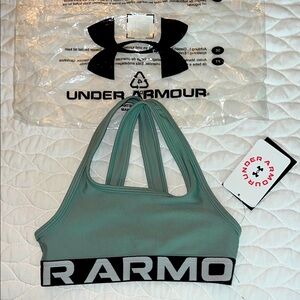 Under Armour Youth Moss Green Sports Bra